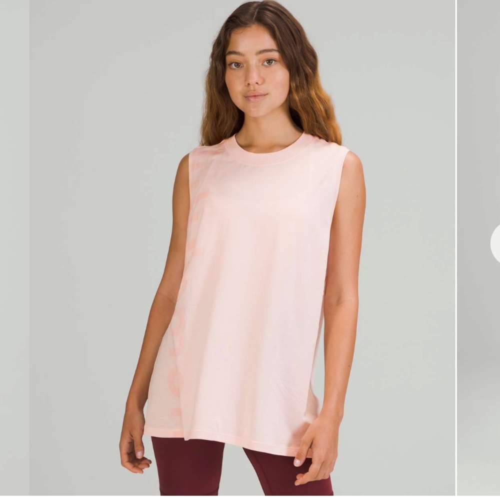 Lululemon All Yours Tank Top- Pink Mist